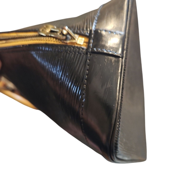 Louis Vuitton Black and Yellow Epi Alma Leather Handbag - Picture 5 of 13